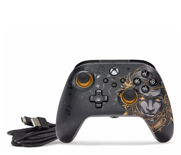 PowerA XS/PC Pad przewodowy Advantage FORTNITE Midas + DLC XBGP0238-01 - 1232185 - zdjęcie 8